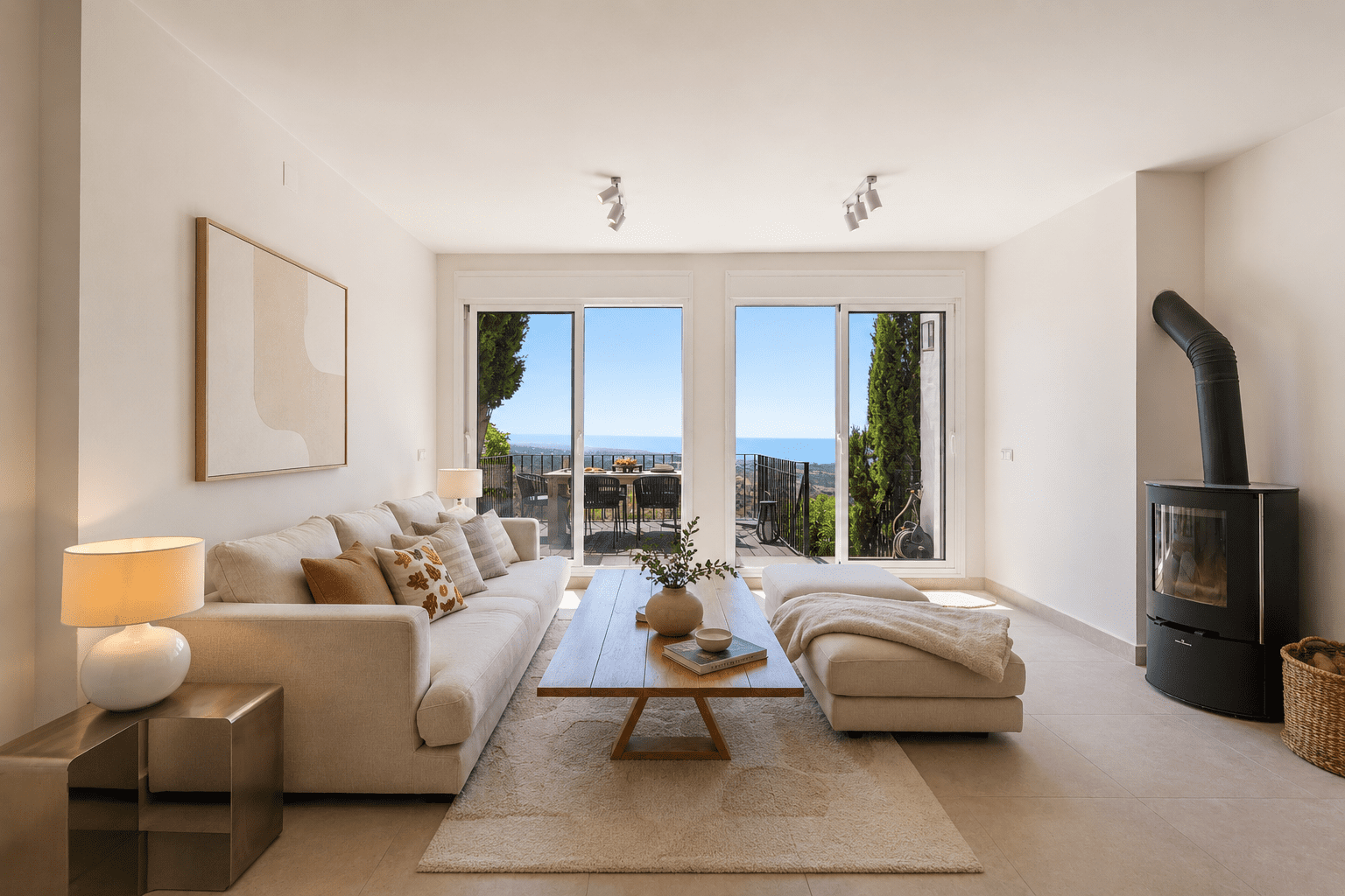 Sea View Townhouse for Sale in Altos de Los Monteros, Marbella East